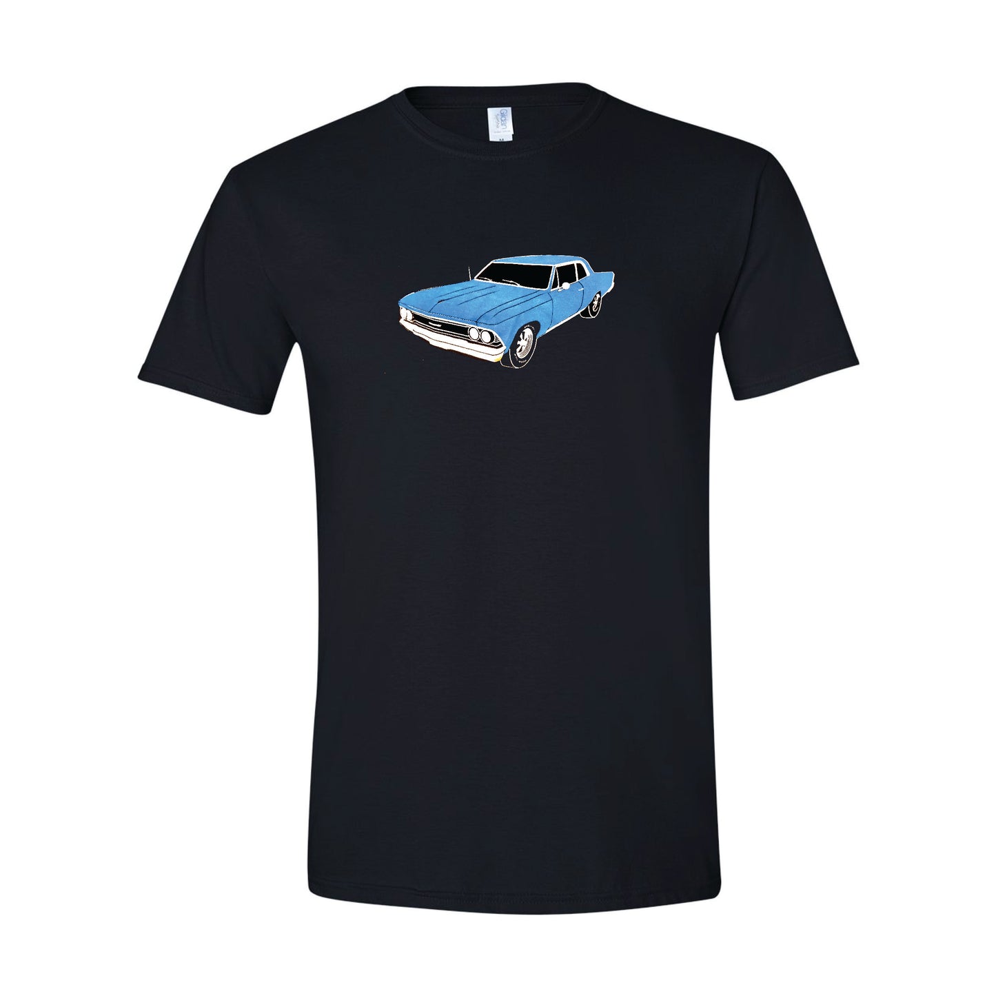 Blue Classic Chevelle T Shirt